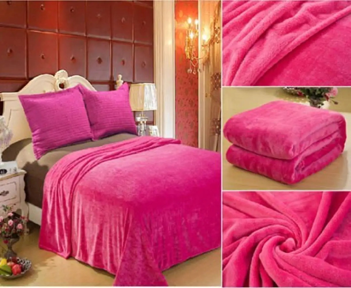 Cheap Hot Pink Fleece Blanket, find Hot Pink Fleece Blanket deals on