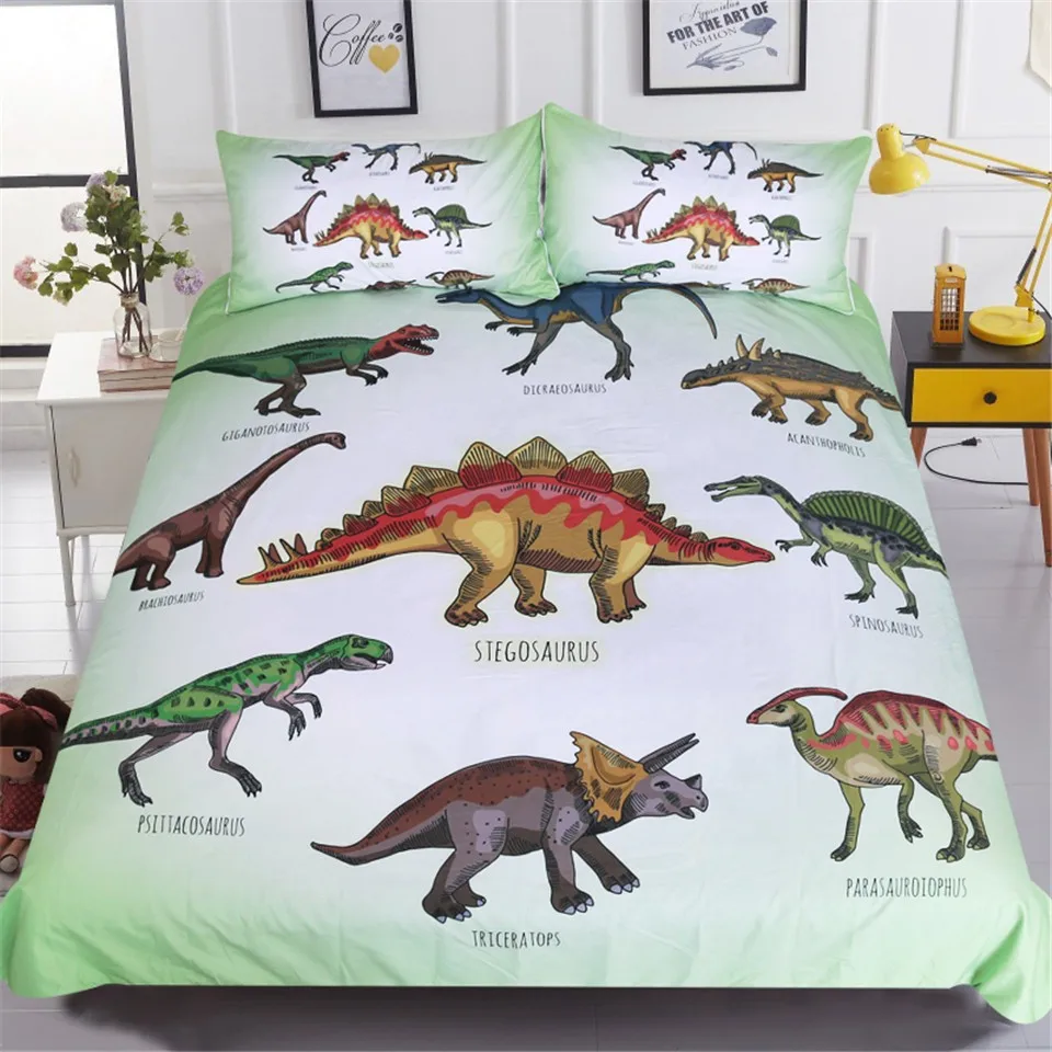 dinosaur bedding set full