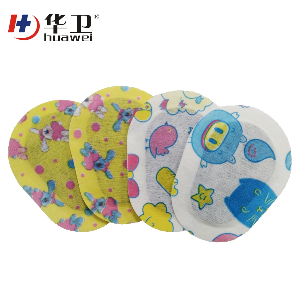free sample colorful medical dressing sterile eye pad
