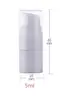 While PP Cosmetic Airless Lotion Pump Bottle For Foundation or Makeup Lotion