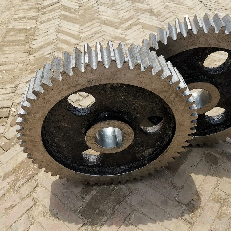 gear machining factory direct sale large steel 10  module  big gear