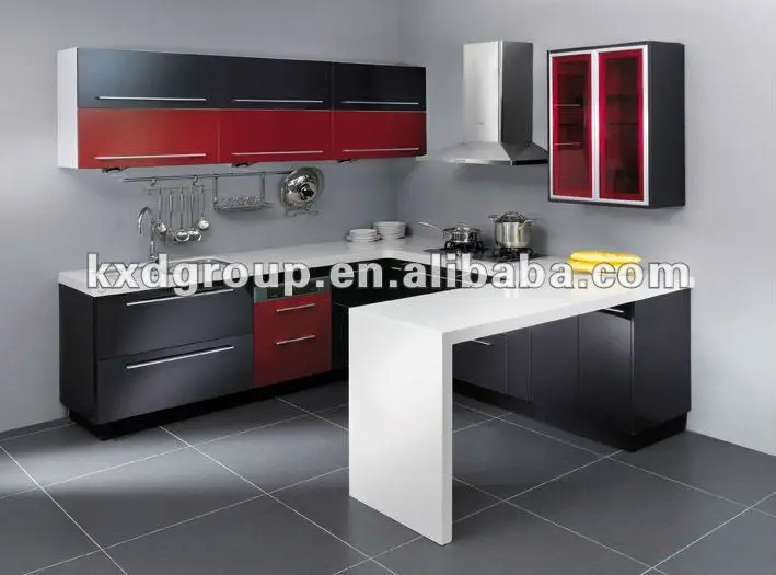 Flash rojo y gris mfc mueble cocina cocinas identificación del ...