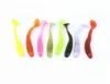 Hengjia t tail bass bait soft worm hot soft shad fishing lure