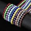 glass pearl bead color coating glass beads string materials for prayer rosary making