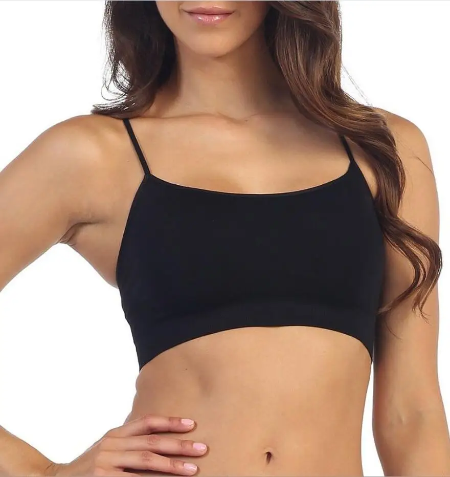 Yoly Half Padded Camisole Effect Bra in Electric Summer