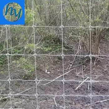 Deer Fence Knot Lock Steel Wire Used 