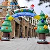 Mall Opening 4m Christmas Inflatable Trees Arch