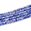 2x4mm Blue White Stone Abacus Loose Beads For Necklace Bracelet Making