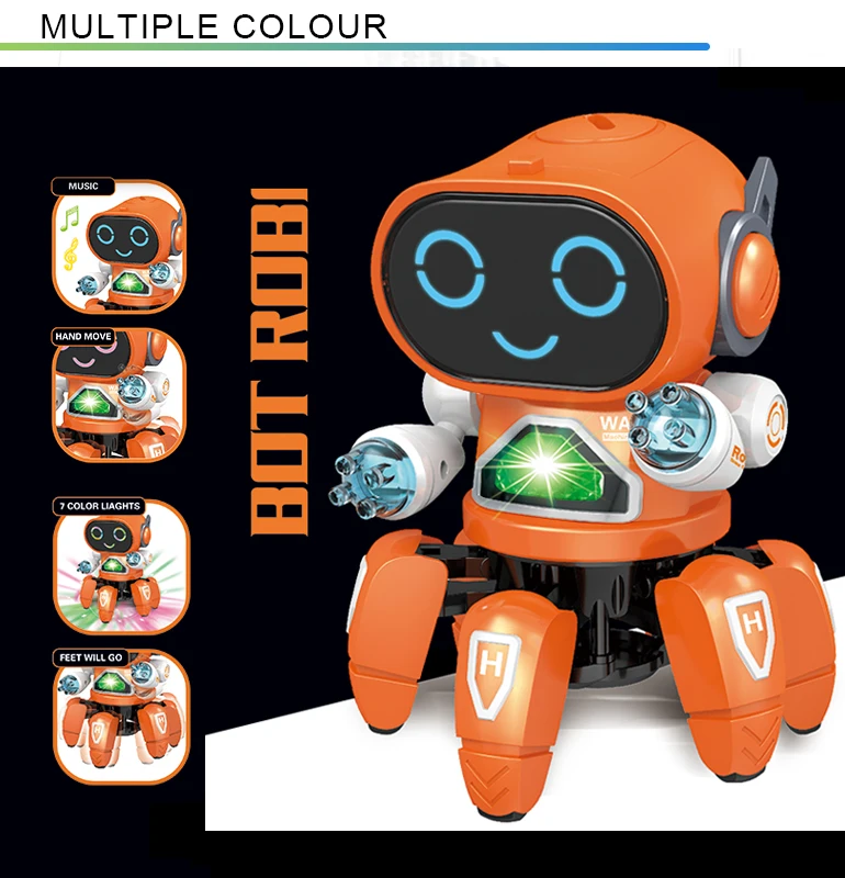 Battery Operated Educatioanal Intelligent Plastic Electric Happy Kid