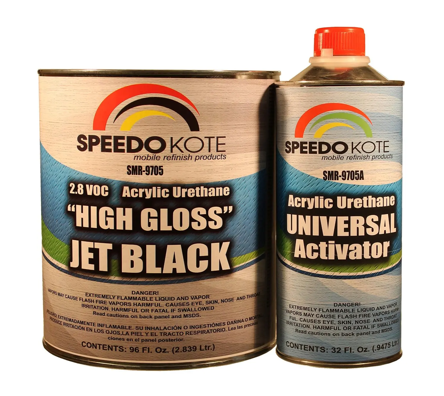 Buy Super Gloss Jet Black Gallon Kit Single Stage Acrylic Enamel Car