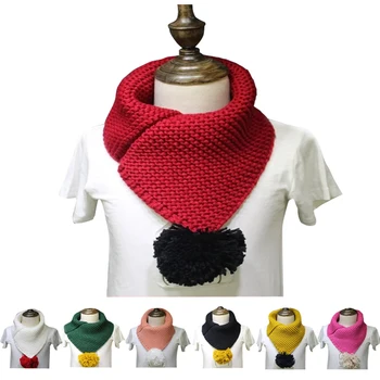 Wholesale Autumn And Winter Children S Scarf Baby 8 Shape Cable Knit Scarves Circle Hair Balls Scarf Buy Autumn And Winter Children Scarf Baby 8