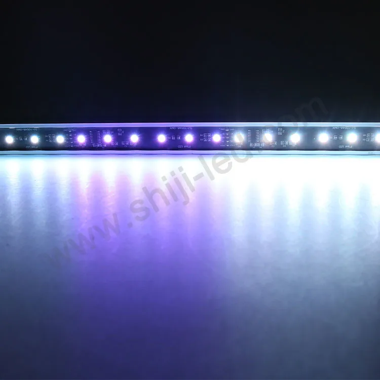 Programmable 48pixels Dimmable Rgb Led Bar Dmx Aluminium Angle Stick