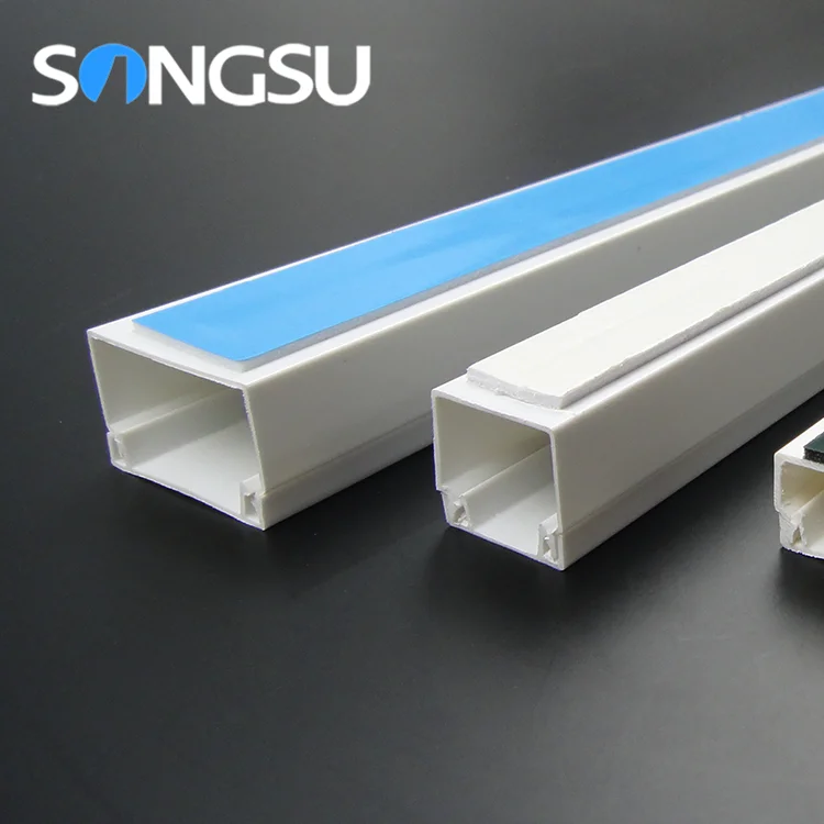 Ce Durable Pvc Electric Cable Selfadhesive Trunking Mini Trunking/full
