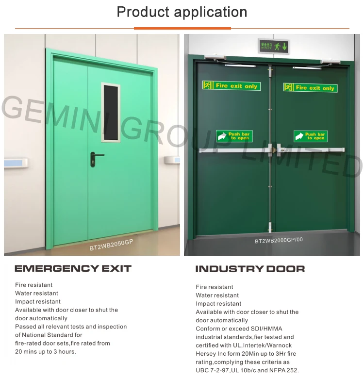 Good Firmness Commercial Steel Fire Proof Entry Door Buy Steel