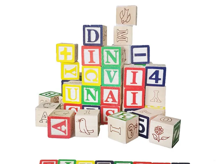 Professor Poplar's Ultimate Alphabet and Number Blocks (50pcs) Wooden  ABC/123 Blocks By Imagination Generation - AliExpress Toys & Hobbies