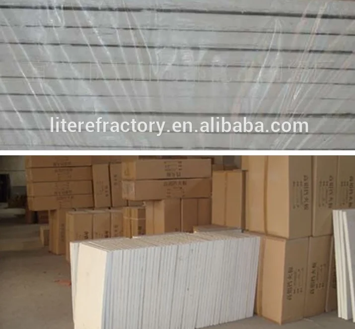 3mm thickness Industrial Furnaces Aluminium Silicate Insulation heat resistant oven safe paper
