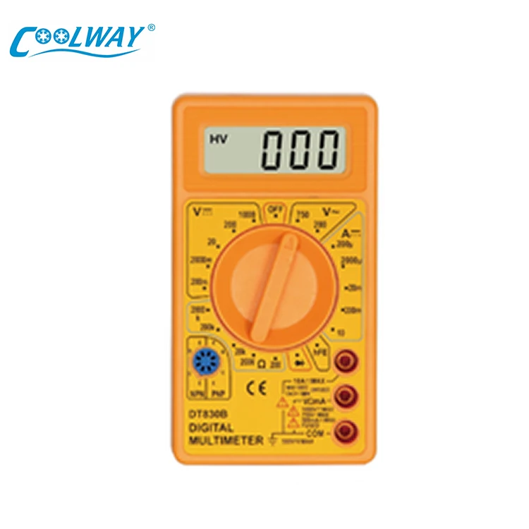 Portable Original Manufacturer Digital Multimeter Electric Voltmeter Ammeter Ohm Tester AC/DC 750Amp Volt Ohm Tester Meter