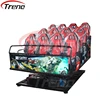 Interactive motion race simulator for 5d cine 7d cinema xd movies simulator system