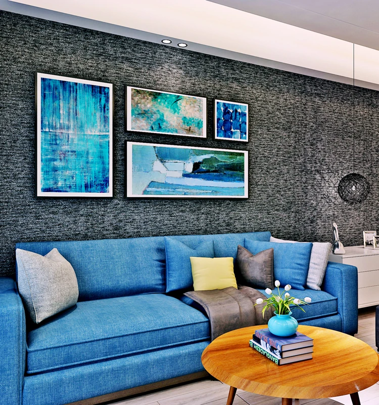 Sofa Background Durable Vinyl Wallpaper Designs For Home Interiors Sofa Background Durable Vinyl Wallpaper