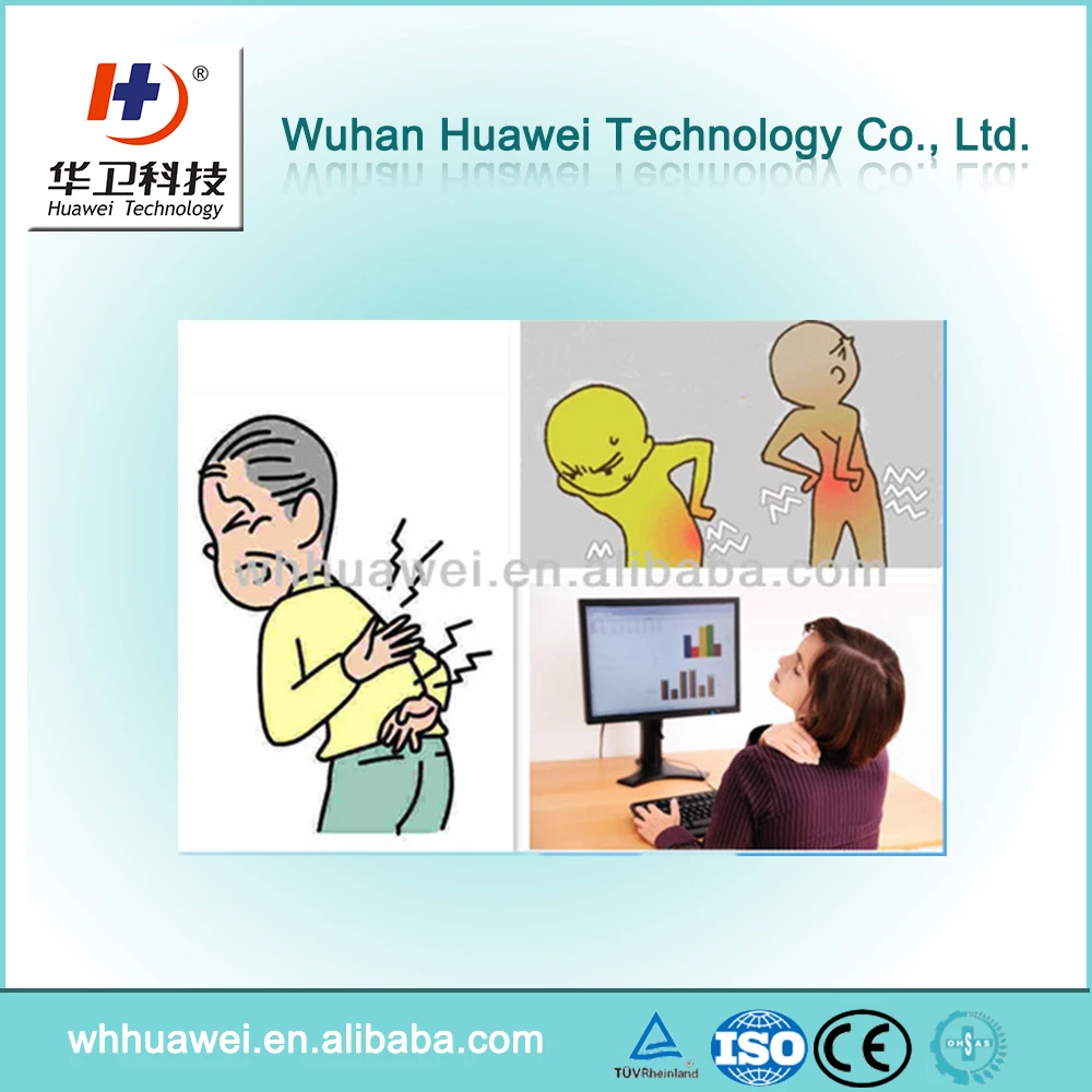 chinese herbal medicated joint pain relief plaster/medical plaster for muscle ache