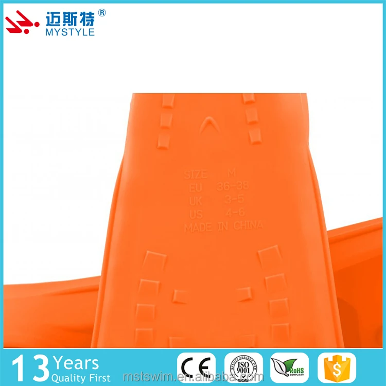 swim fin swim fin silicone swim fin(xjt)04