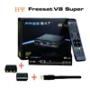 Original Frees V8 Super Satellite Receiver Decoder Support Power Youporn Network Sharing Set Top Box freesat V8 Super