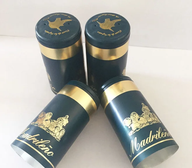 Custom Made Bottle Aluminum Foil Shrink Wrap Cap For Whisky And Vodka Buy Bottle Shrink Wrap