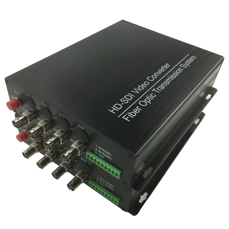 4-channel 3g/hd-sdi Asi Input Output,Single Fiber,3g Hd-sdi Fiber ...