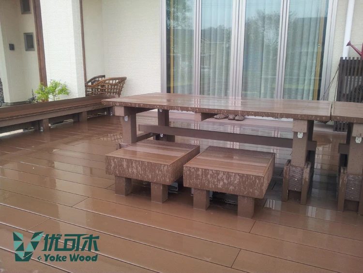 Outdoor Wpc Wood Plastic Composite Furniture Slats Bench Buy Wood