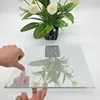 Normal size Colored bronze transparent half silver one way mirror glass