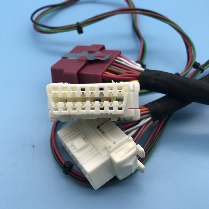 Customised Auto Car Modification Wiring Harness With Obdii Plug - Buy