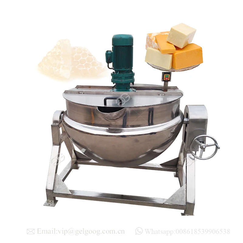 Electric Jacketed Kettle Soap Cooking Kettle With Mixer Buy