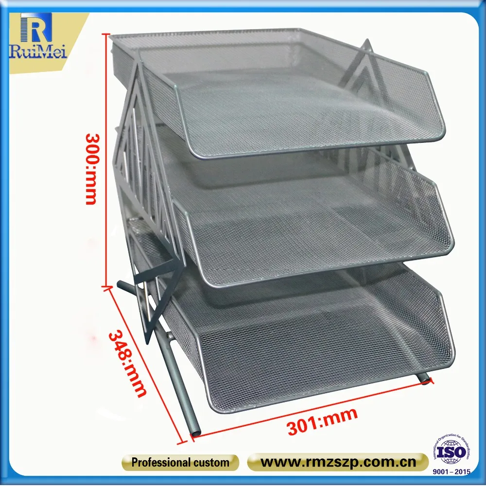 Table Top Customized Metal File Rack For Storage Files Buy Metal File