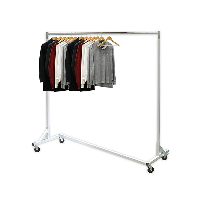 Wholesale Retail Store Clothing Display Stand Wheeled Metal Garment Rack Buy Garment Rack