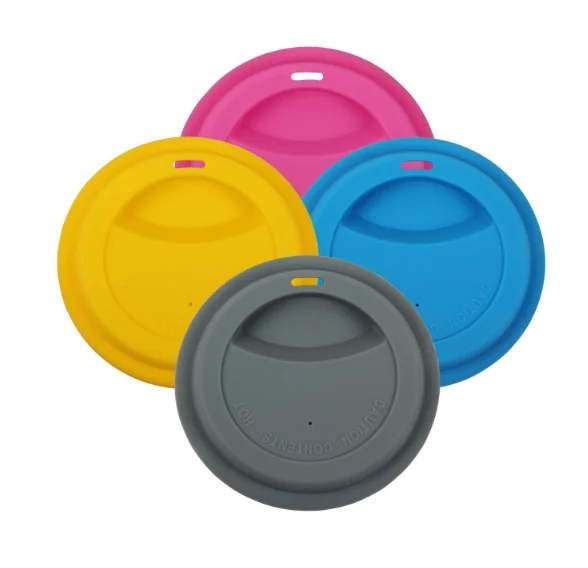 Coffee Cup Lid Reusable Silicone Lid For Ceramic Mug And Plastic Cup