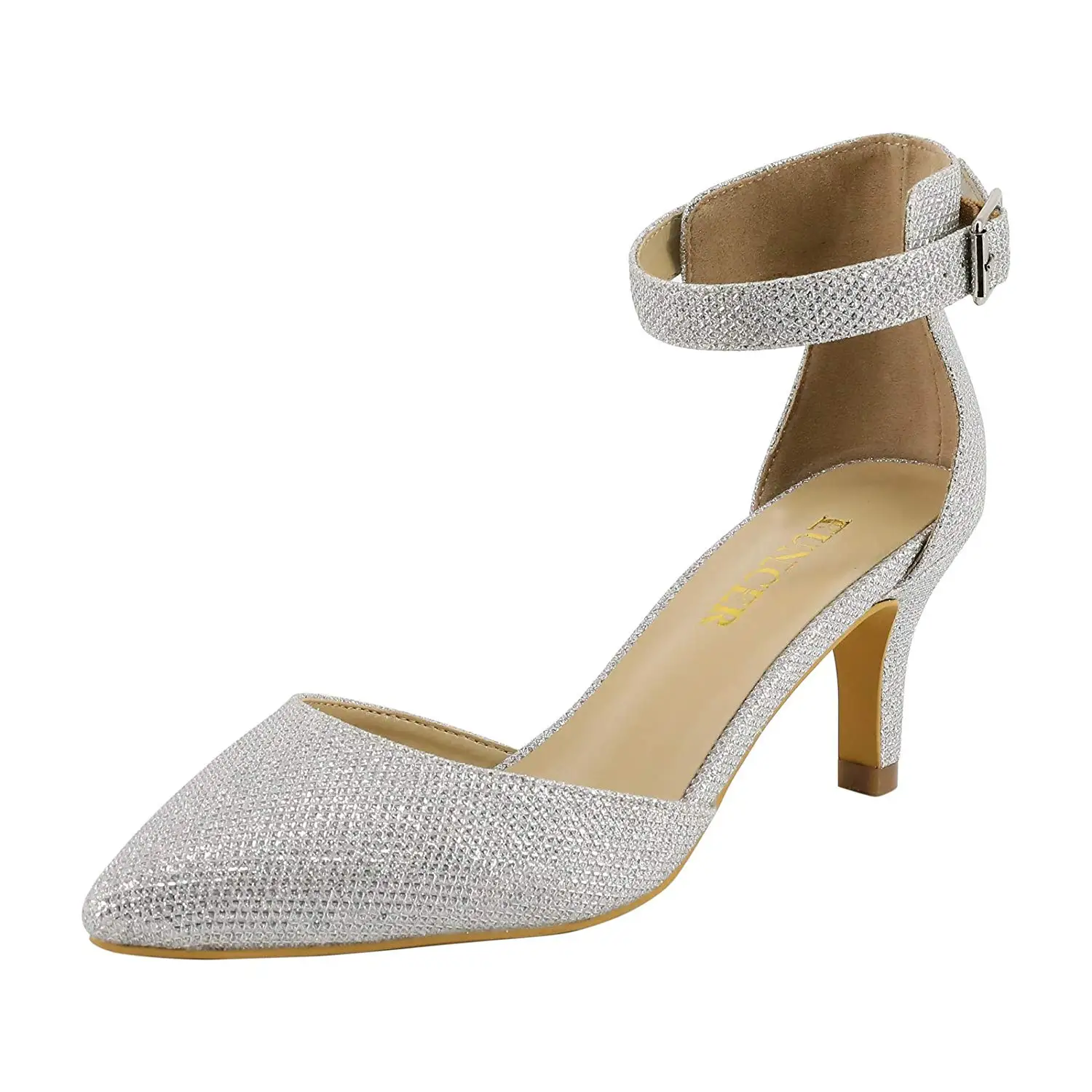 thin strap low heels