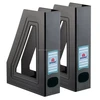 see through clear material Acrimet black Magazine books File Holder