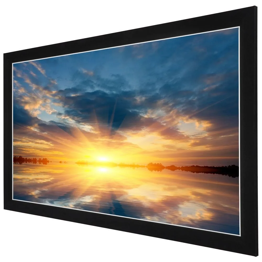 100-inch 16x9 Active 3d 4k Ultra Hd Ready Fixed Frame Screen Home ...