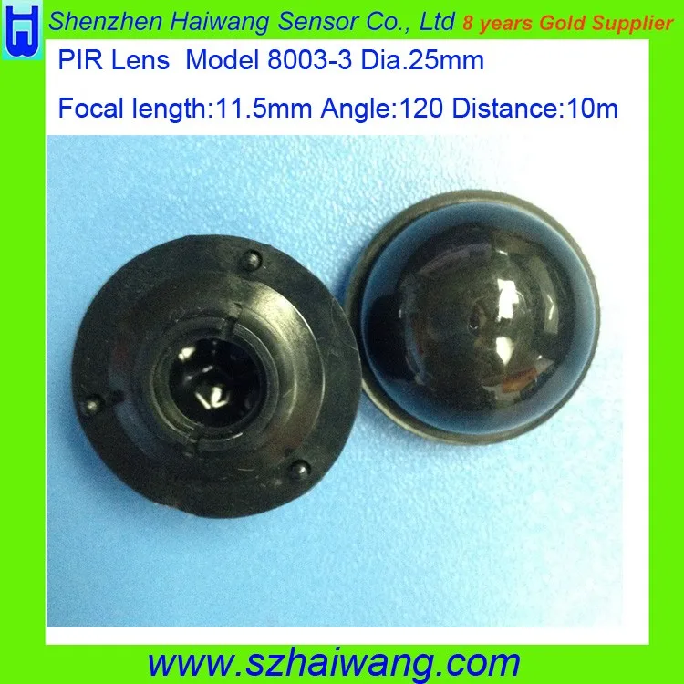 25mm Black Round Optical Pir Lens For Detective Sensor Buy Black