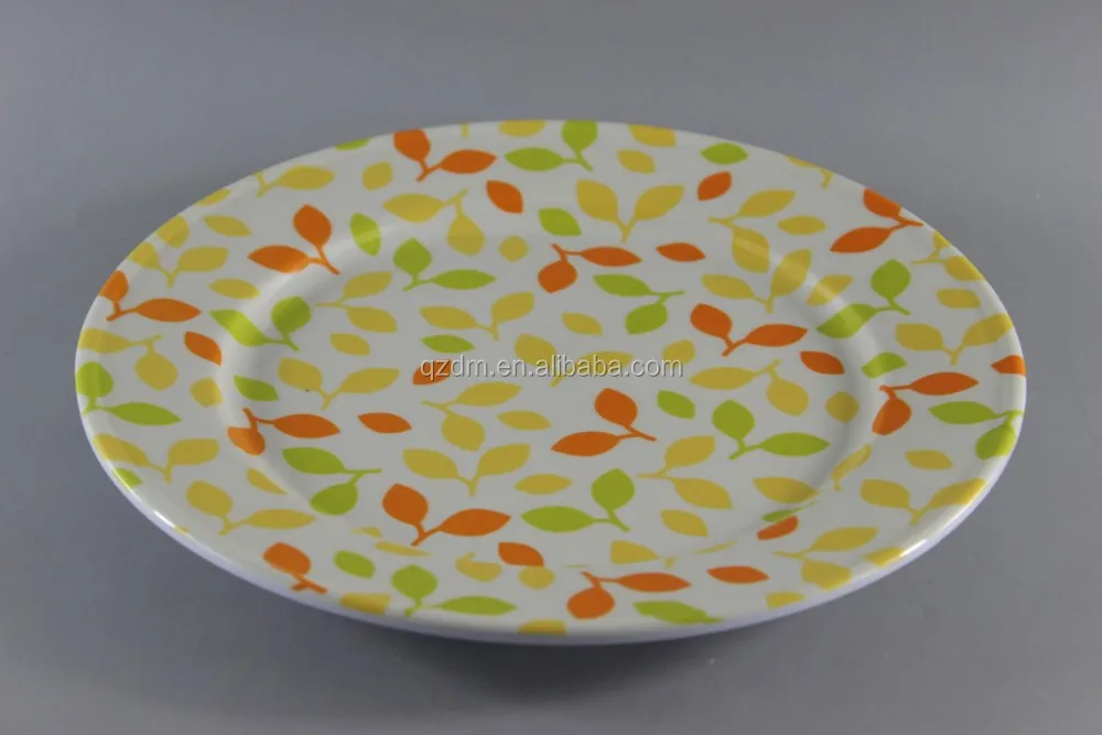 Accidented Surface Melamine Irregular Plate