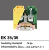 EK35/35 Terminal Blocks for Al/Cu connetor