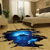 High Quality Wholesale 3D Vinyl adhesive wall floor sticker Home Decoration