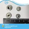 10L white stainless steel nickle clip snap button for clothes
