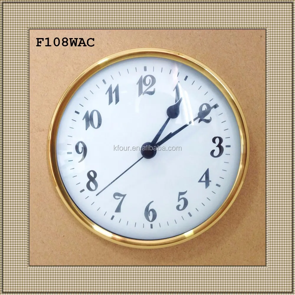 Clock Insert / Clock Fitups / Clock Head Dia.108mm (4 1/4 Inches) With