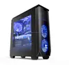 Game computer case black desktop pc assembling computers host special computer case