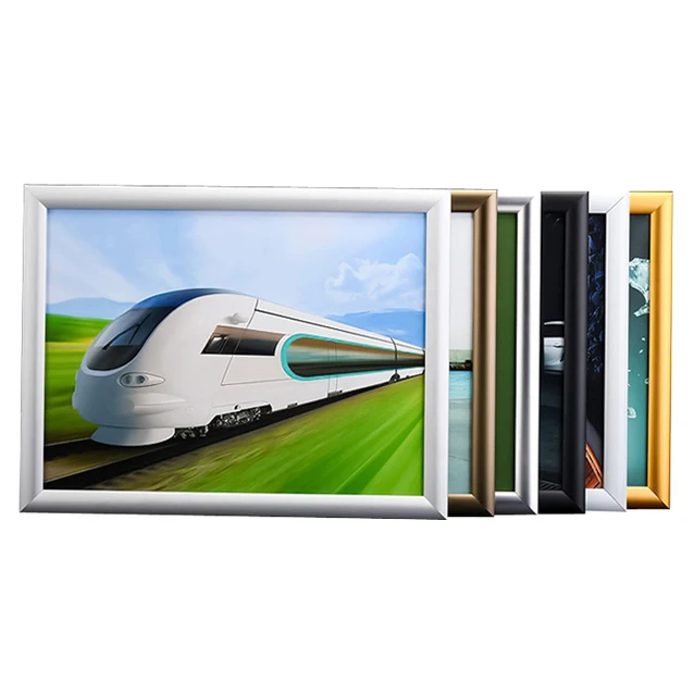 Factory Wholesale Decor Picture Photo Frame Aluminum Snap Picture Frame