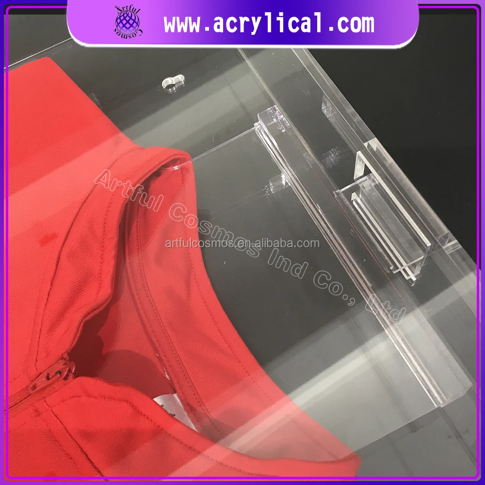 Perfect Fit Acrylic Display Case Designed To Jerseys Of