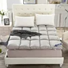 Hot design Feather Bed mattress, bedding gooose down fluffy mattress topper best bed mattress