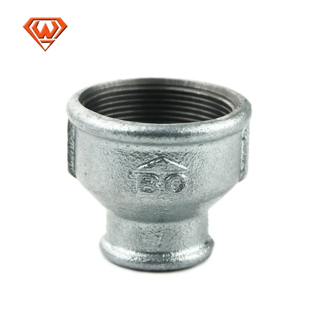 Malleable Pipe Fittings Concentric Reducer Coupling Gi Pipe Fitting