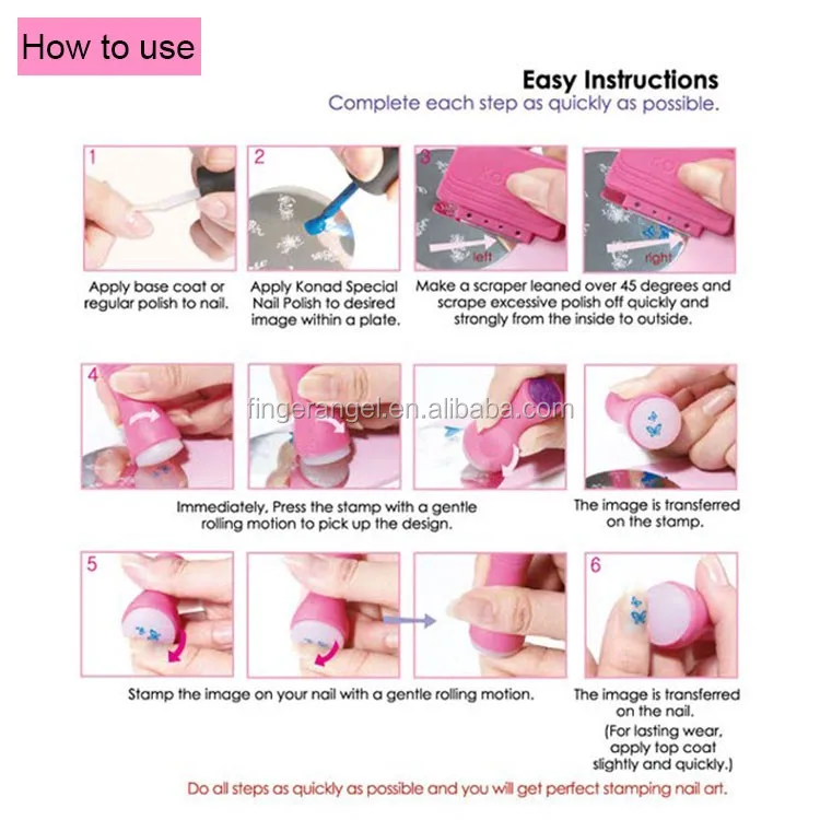 nail art stamping plate